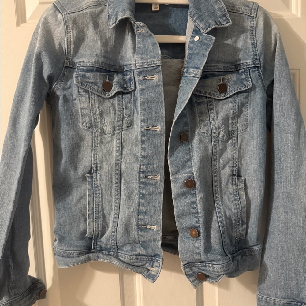 Nordstrom Light Blue Jean Jacket